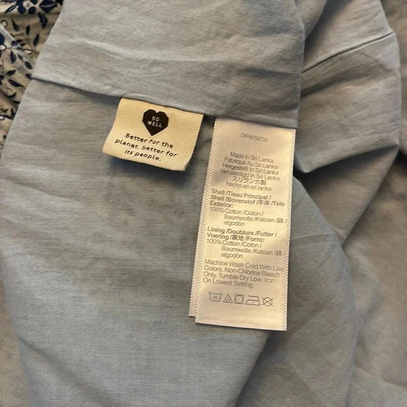 NWT!! Madewell - Button-Front Tiered Maxi Skirt in Florentine Floral - Size 3X - Picture 9 of 9